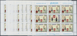 ** Bosnien Und Herzegowina - Serbische Republik: 1998, Europa, 10 Little Sheets Of Both Issues With 8 S - Bosnia And Herzegovina