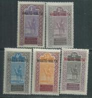 Haute Volta  N ° 1 / 3 + 6 / 7  X Les 5 Valeurs Trace De Charnière, Sinon TB - Unused Stamps