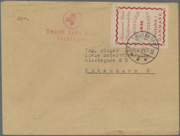 Br Dänemark: 1921/1946, Brief Von Hannover Nach Schleswig Mit Nachporto-Marke Und Zurück 1921 Und Rotes - Brieven En Documenten
