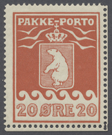 * Dänemark - Grönländisches Handelskontor: 1915, 20 Öre, 1. Druck, Auf 2 Seiten Amtlich Nachgezähnt, U - Sonstige & Ohne Zuordnung