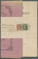 Br Frankreich: 1870, 1c. Green-olive On Bluish "Empire Dt" And 2c. Reddish-brown "Empire Laure", 3c. Ra - Oblitérés