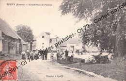 CPA - Somme > Epehy - Grand'place De Pézières - Animée - Bray Sur Somme
