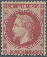 * Frankreich: 1862, 80 C. Carmine Rose Single Stamp, Unused Hinged With Original Gum. Michel 1.000,- € - Gebruikt