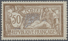 ** Frankreich: 1900, 50 C. Merson Brown On GC Paper, Mint Never Hinged Superb Item (Yvert 120 D), Cat. - Oblitérés