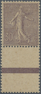 ** Frankreich: 1903, 30 C. Light Violet, Very Well Centered, Perfect Mint Never Hinged And Blank Field, - Gebruikt