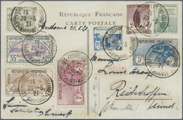 Frankreich: 1917, Kriegswaisen 2 C Bis 5 Fr. Mit SST "EXPOSITION PHILATELIQUE MULHOUSE 20-5 24" Auf - Gebruikt