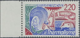 ** Frankreich: 1988, 2.20 Fr. With RED Instead Of Blue Figure Of Value, Mint Never Hinged, Michel € 600 - Oblitérés
