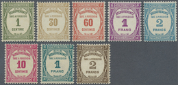 ** Frankreich - Portomarken: 1927, 1C. - 2 Fr. And 1931, 10 C. - 2 Fr. Two Compl. Sets Mint Never Hinge - 1859-1959 Storia Postale