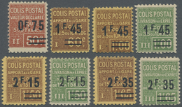 * Frankreich - Postpaketmarken: 1928/1929, Postpaketmarken Mit Aufdruck Der Neuen Wertangaben Komplett - Sonstige & Ohne Zuordnung