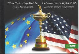 Irlande 2006 Carnet N°1729 Neuf ** Glof Ryder Cup - Carnets