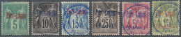 O Französische Postdampfer-Agenturen: Port Lagos: 1893, Stamps Of France With Overprint "PORT-LAGOS", - Altri & Non Classificati