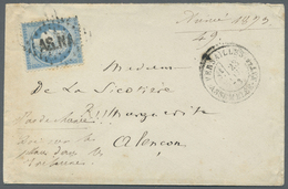 Br Frankreich - Stempel: 1873/1875, VERSAILLES ASSEMBLEE-NATIONALE, Two Covers With Single Franking 25 - 1877-1920: Semi-moderne Periode