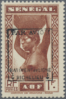 ** Frankreich - Militärpost / Feldpost: 1940, "Richelieu" Overprints, Senegal 1fr. Unmounted Mint. Maur - Militaire Luchtpost