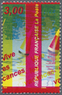 ** Frankreich - Besonderheiten: 1999, 3.00 Fr. "Holiday", With Defective Placed Perforation Stamp, Mint - Andere & Zonder Classificatie