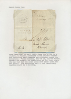 Br Großbritannien - Vorphilatelie: 1830/1840, Five "Penny Post" Entires From HAWICK, RYTON, CHELTENHAM, - ...-1840 Precursori