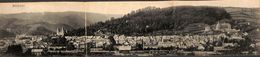 Malmedy - Panorama Totalansicht  Sur 3 Cartes (gare, Train, Stengel & Co) - Malmedy