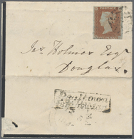 Br Großbritannien - Isle Of Man: 1843. Mourning Letter Written From ‘Perevil Terrace’ Dated ‘Feb 5th 18 - Isola Di Man