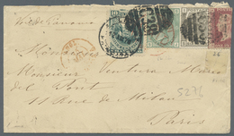 Br Großbritannien - Used Abroad: 1878 (BRITISH POST OFFICE IN PERU). Envelope (faults) To France Bearin - Sonstige & Ohne Zuordnung