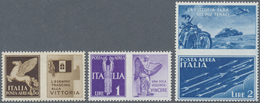 ** Italien: 1930, Not Issued, War Propaganda, Mi. Nr. 328/P5-331/P7, Sassone Nr. 12 A-C, Mint Never Hin - Marcophilie