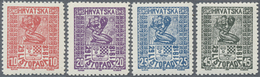 ** Jugoslawien: 1918, 10 - 45 Special Edition For The Self-declaration Of Croatia Mint Never Hinged. ÷ - Brieven En Documenten