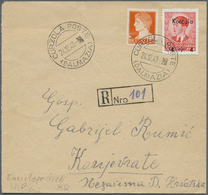 Br Kroatien - Lokalausgaben: Dalmatien: CURZOLA: 1943, 4 Din On 1 Din Red With Overprint "Korcula" (not - Kroatien