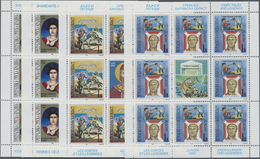 ** Kroatien - Serbische Krajina: 1996/1997, Both Years' Europa Issues In Complete Little Sheets Of 8 St - Croazia