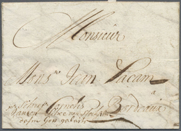 Br Lettland - Vorphilatelie: 1666, Folded Letter From Riga (dated 12.6.) With Handwritten Endorsement " - Letland