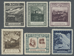 */** Liechtenstein: 1930, Freimarken 'Landschaften Und Fürstenpaar' Kompl. Satz Mit 14 Werten Ungebraucht - Briefe U. Dokumente