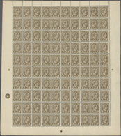 ** Luxemburg: 1895, 2 Und 10 C. Großherzog Adolf Im Kompletten Postfrischen Bogen. Lt. Angabe Des Einli - Andere & Zonder Classificatie