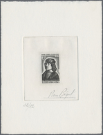 Luxemburg: 1973. Épreuve D'artiste Signée In Black (12/12) For The Issue "Council Of Mechelen, 500th - Other & Unclassified