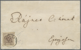 Br Österreich: 1850, 6 Kreuzer Brown, Hand Paper Type III, Line Perforation 14 (so-called "Tokay Roulet - Neufs