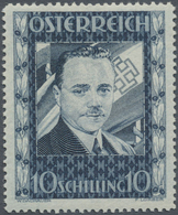 ** Österreich: 1934, Dollfuß 10 Schilling Einwandfrei Gezähnt Und Absolut Postfrisch Ohne Signaturen, N - Unused Stamps