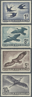 ** Österreich: 1953, Vögel 1 S Bis 10 S, Vier Einwandfrei Gezähnte Und Postfrische Werte, Mi. 300,- - Neufs