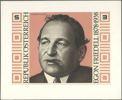Österreich: 1978. Original Künstlergemälde Von Prof. Otto Stefferl Für Die Ausgabe "100. Geburtstag - Unused Stamps