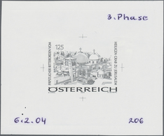 Österreich: 2004. Probedruck In Schwarz Für Marke "Päpstlicher Ritterprden", Bezeichnet Vs. U.a. Mit - Unused Stamps