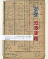 Br Österreich - Portomarken: 1911, Bestellschein Für Postanweisungen Aus Lovran, Die Gesamtsumme Der Zu - Segnatasse