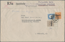 Br Österreich - Portomarken: 1947, Amtsbrief Aus Wien Nach Millstatt. Belastung Für Den Empfänger Waren - Strafport