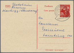 GA Österreich - Ganzsachen: 1959 (17.6.), Postkarte Trachten 60 Gr. Von HIRSCHEGG/KLEINWALSERTAL (Sonde - Other & Unclassified