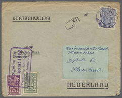 Br Österreich - Stempel: "aufgegeben Vor 21.August 1922 Frankierung Daher Richtig Postamt Innsbruck" Se - Maschinenstempel (EMA)