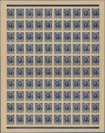 (*) Russland: 1915/1917 Romanov 10k., 15k., 20k. And "1" On 1k. All In Complete Sheets Of 100 With 'Coat - Ongebruikt