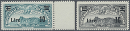 ** San Marino: 1942, Airmail Overprints, Both Values Unmounted Mint. Sass. PA19/20, 320,- €. Issued In - Ongebruikt