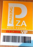 HANDBALL / MEN'S EHF EURO CROATIA 2018 / Parking Sign, Carton Poster - Handbal