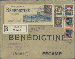 Br Schweiz: 1926, Ersttagsbrief / FDC: 5 Rp. Bis 30 Rp. "Pro Juvenetute" (5 Und 20 Doppelt) Von "BASEL - Neufs
