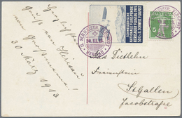 Br Schweiz - Halbamtliche Flugmarken: 1913: 50 C "Harisau-Niederglatt", Fehlerfrei Auf Frischer Flugpos - Used Stamps