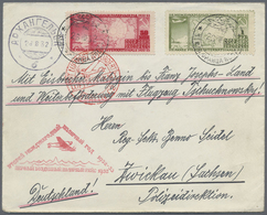 Br Sowjetunion: 1932 (26.8.), 2nd International Polar Year Both Values Used On Special Airmail Cover En - Brieven En Documenten
