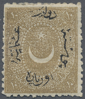 * Türkei: 1873, 10 Pa. Yellowish-beige, Perf 12 1/2, Mint Full Gum Hinged, Very Fine And Fresh, Michel - Brieven En Documenten