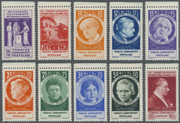 ** Türkei: 1935, Womans Congress Complete Set Mint Never Hinged, Very Fine, Michel Cat. Value 1.300,- E - Brieven En Documenten