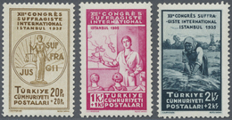 ** Türkei: Mi.Nr. 985-99 Postfrisch, Suffragetten Komplett, Tadellos, Mi. 1.400,- Euro - Brieven En Documenten