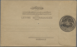 GA Türkei - Cilicien: 1919, 1 Pia. Postal Stationery Envelope Small Type Mint, Variety Inverted Overpri - 1920-21 Anatolië