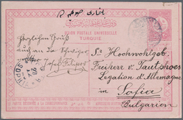 GA Türkei - Stempel: 1910, "PRIZRIN CARSU POSTA SUBESI 1323" (Isfila No.1, RR) Clear All Arabic Market - Autres & Non Classés